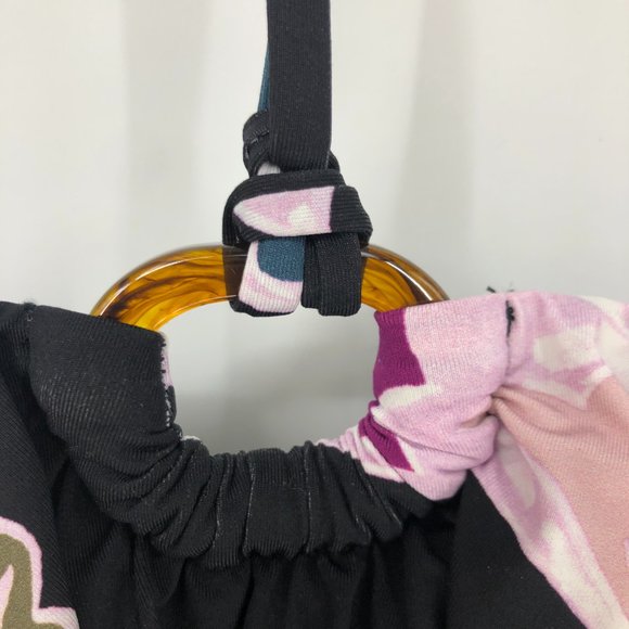 Trina Turk Floral Halter Swim Coverup Dress XS - Picture 6 of 12